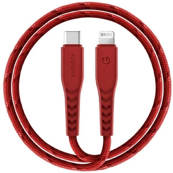 Кабель для зарядки Energea Nyloflex USB-C - Lightning C94 MFI 1.5 м Red (6957879423208)