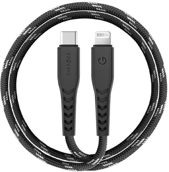 Kabel Energea Nyloflex USB-C - Lightning C94 MFI 3 m czarny (6957879424014)