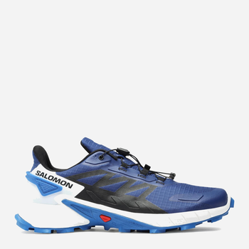 Чоловічі кросівки для бігу Salomon Supercross 4 473157 44 (10US) 28 см Темно-сині (195751417488)