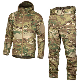 Легка Чоловіча Форма Куртка з капюшоном + Штани / Костюм CamoTec мультикам / Твіловий Комплект розмір XL