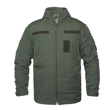 Мужская Зимняя Куртка SoftShell с подкладкой Omni-Heat олива размер XS 44