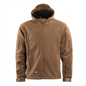 Чоловіча демісезонна Куртка M-Tac WINDBLOCK DIVISION GEN.II із Мембраною та посиленими Вставками койот розмір M