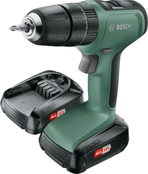 Двухскоростная аккумуляторная ударная дрель-шуруповерт Bosch UniversalImpact 18 (06039C8101)