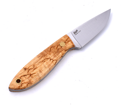 Нож BOBTAIL 80 Curly Birch 12C27 FLAT (037-9955-1550)