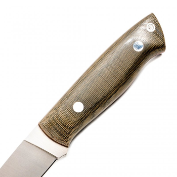 Нож Trapper 95, N690Co Flat 60HRC, микарта (064-2015-1558)