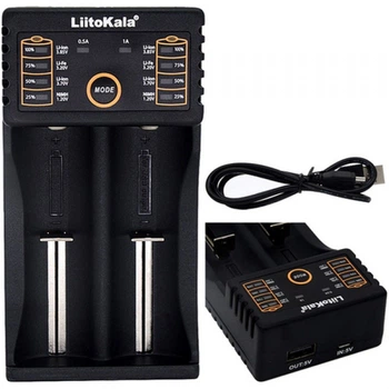 Зарядний пристрій LiitoKala Lii-202 0,5A/1A 2 незалежних каналу Power Bank