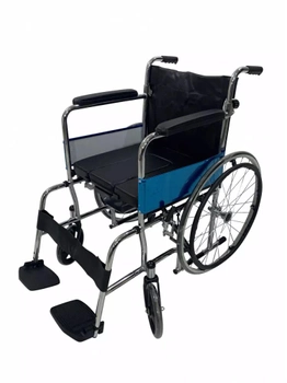 Инвалидная коляска MED1 c туалетом Лаура (MED1-KY608)
