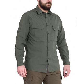 Тактическая рубашка Pentagon Plato Shirt K02019 Small, Camo Green (Сіро-Зелений)