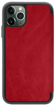 Etui z klapką Beline Leather Book do Apple iPhone 11 Pro Max Red (5903657570085)