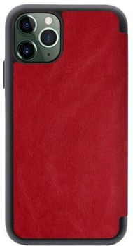 Etui z klapką Beline Leather Book do Apple iPhone 11 Pro Red (5903657570054)