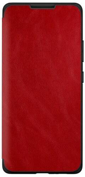 Etui z klapką Beline Leather Book do Apple iPhone 12 Pro Max Red (5903657574946)