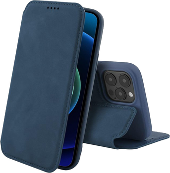 Чехол-книжка Beline Leather Book для Apple iPhone 12 mini Blue (5903657574892)