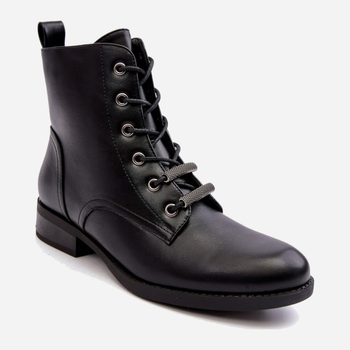 Жіночі зимові черевики високі S.Barski HY75-10 36 Чорні (5905677950168)