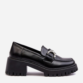 Loafersy damskie Lemmitty 40 Czarne (5905677953015)