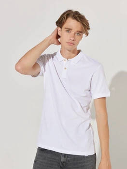 Поло длинное мужское Lee L231632 XL White (8682344509306)