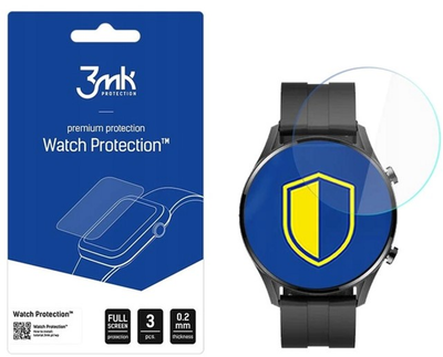 Набір захисного скла 3MK FlexibleGlass для Imilab W12 Watch 3 шт (5903108535984)