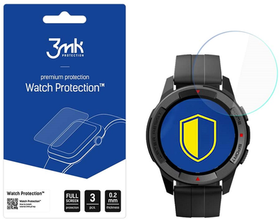 Набір захисного скла 3MK FlexibleGlass для Xiaomi Mibro X1 Watch 3 шт (5903108536103)