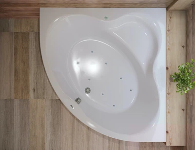 Ванна аеромасажна WGT Rialto Garda 1400x1400x580 мм AERO LINE