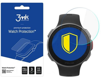 Набір захисного скла 3MK FlexibleGlass для Polar Vantage V Watch 3 шт (5903108055680)
