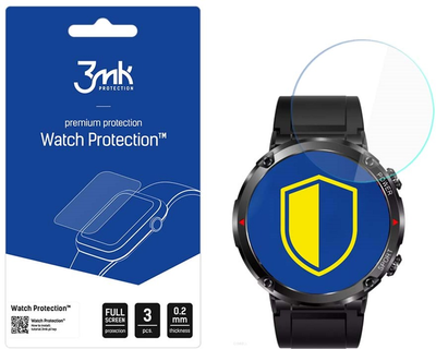 Набір захисного скла 3MK FlexibleGlass для Rubicon Watch RNCE96 3 шт (5903108528337)