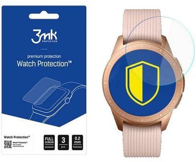 Набір захисного скла 3MK FlexibleGlass для Samsung Watch 42 mm 3 шт (5903108038096)