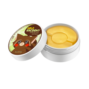 Гидрогелевые патчи для глаз с золотом Secret Key Gold Racoony Hydrogel Eye & Spot Patch