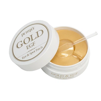 Гидрогелевые патчи для глаз с золотом и EGF Petitfee Gold & EGF Eye & Spot Patch, 90 шт