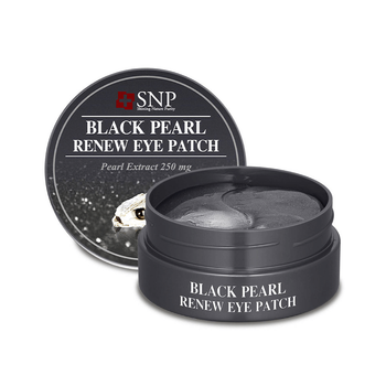 Гидрогелевые патчи для глаз с экстрактом черного жемчуга SNP Black Pearl Renew Eye Patch, 60 шт