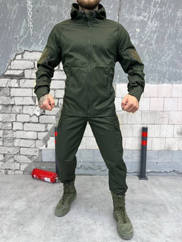 Тактический военный комплект Hydra ( Куртка + Штаны ), Камуфляж: Олива, Размер: M