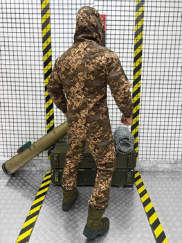 Тактический теплый военный комплект Mission ( Куртка + Флиска + Штаны ), Камуфляж: Пиксель, Размер: M