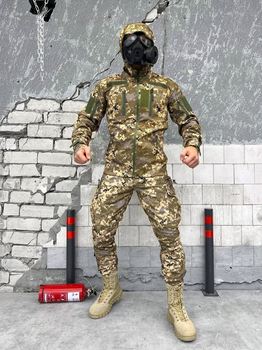 Тактичний теплий військовий комплект Squad ( Куртка + Штани ), Камуфляж: Піксель, Розмір: XXXL