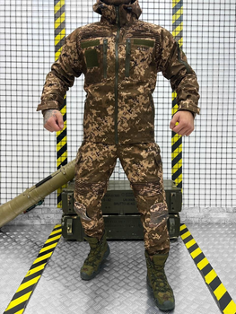 Тактический теплый военный комплект Mission ( Куртка + Штаны ), Камуфляж: Пиксель, Размер: L