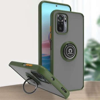Защитный чехол MatteLuxe Xiaomi Redmi Note 10 (с кольцом) Khaki (33087-17)