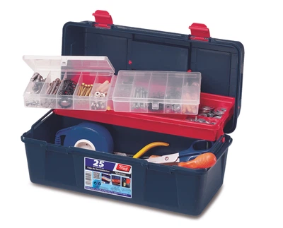 Ящик Tayg Box Caja htas 25, 40*20,6*18,8 см, для инструментов+вкладка+2органайзера, пластиковый (125003)