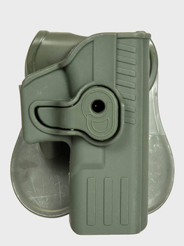 Кобура пластикова Ultimate Tactical для пістолета Glock 19 олива