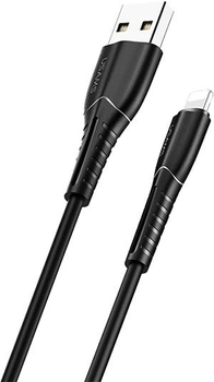 Kabel Usams U35 US-SJ364 USB - Lighting 1 m czarny (6958444981086)