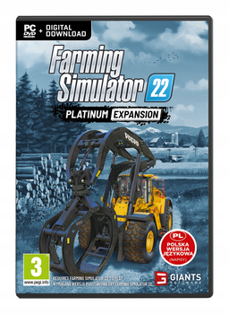 Gra na PC Farming Simulator 2022: dodatek platynowy (klucz elektroniczny) (4064635100654)