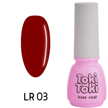 Гель-лак Toki Toki Lady in Red LR03, 5 мл, червоний