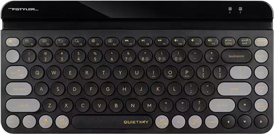 Клавіатура бездротова A4Tech Fstyler FBK30 Wireless Blackcurrant (A4TKLA47190)