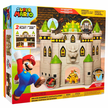 Zestaw gier Jakks Pacific Zamek Bowsera Super Mario z figurką Bowsera 1 szt (192995400207)