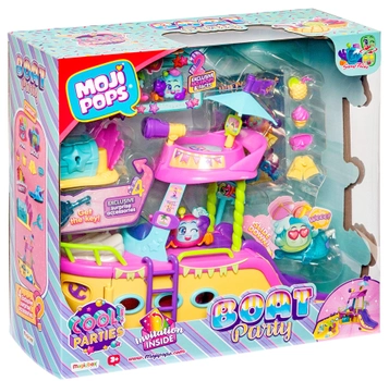 Ігровий набір Magic Box Boat Party Moji Pops з фігурками 1 шт (8431618013410)