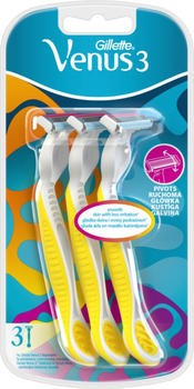 Бритви одноразові Gillette Venus 3 3 шт (7702018426171)