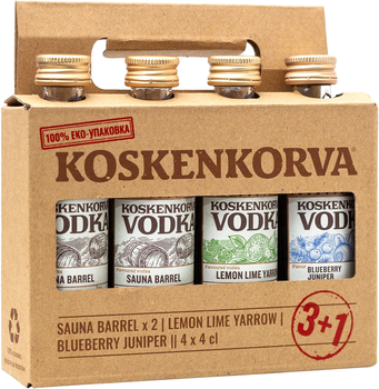 Горілка Koskenkorva 0.04 л х 4 шт. (6412700041803)