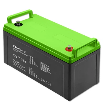 Akumulator Qoltec żelowy 12V 120Ah GEL 34.8kg 53081 (5901878530819)