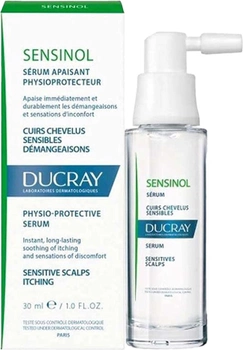 Serum do skóry głowy Ducray Sensinol Physio-Protective łagodzący 30 ml (3282779417006)