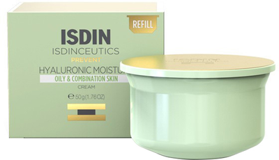 Крем для обличчя Isdin Isdinceutics Hyaluronic Acid Moisturising Cream Refill 50 г (8429420223455)