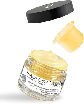 Uzupełnienie kremu do twarzy Teaology Kombucha Tea Revitalizing Face Cream Refill 50 ml (8050148505228)