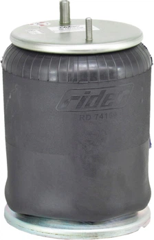 Подушка пневматическая FRUEHAUF N-4159 стакан на 4-ре шпильки (Rider) металл. (с стаканом) Rider (RD7415902K)