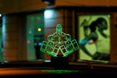 Змінна картинка для нічника-світильника 3D "Культурист 2" 3DTOYSLAMP 000261901