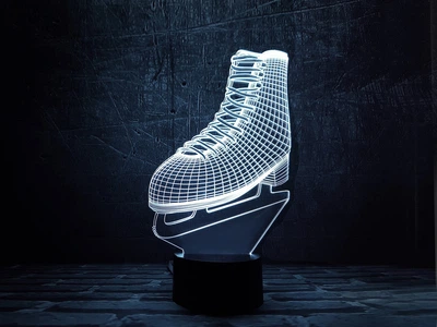 Змінна картинка для нічника-світильника 3D "Фігурне катання" 3DTOYSLAMP 000261674